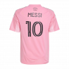 Youth Messi Home Pink 25 Replica Jersey