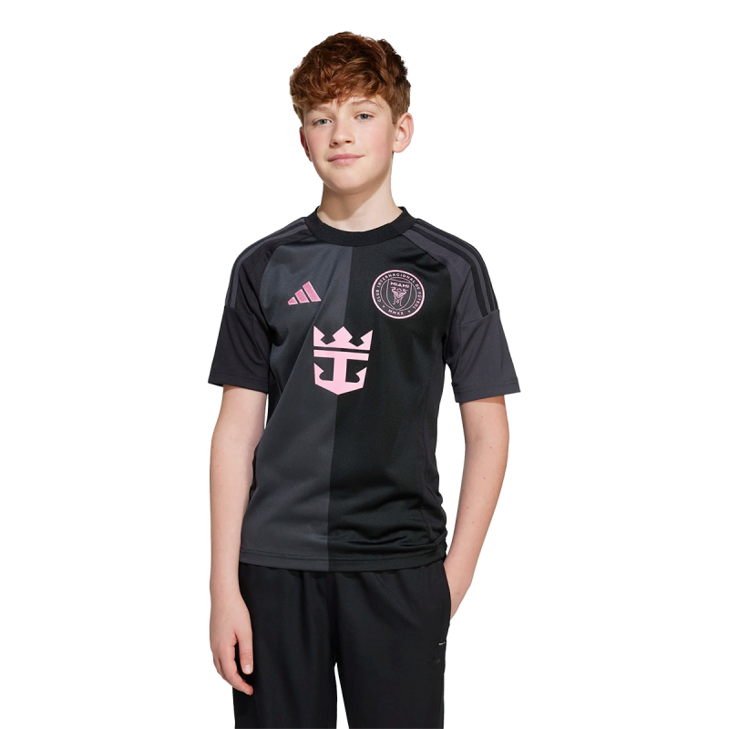 Youth Away Blank Black 25 Replica Jersey