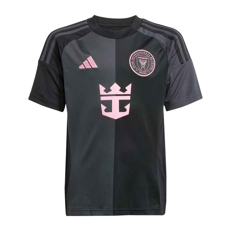Youth Away Blank Black 25 Replica Jersey