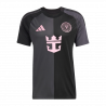 Mens Messi Away Black 25 Replica Jersey