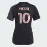 Womens Messi Away Black Jersey