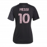 Womens Messi Away Black Jersey