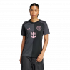 Womens Messi Away Black Jersey