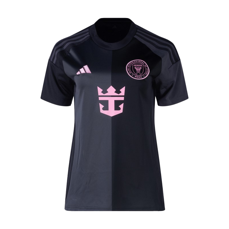 Womens Away Blank Black 25 Replica Jersey