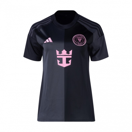 Womens Away Blank Black 25 Replica Jersey