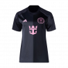 Womens Away Blank Black 25 Replica Jersey