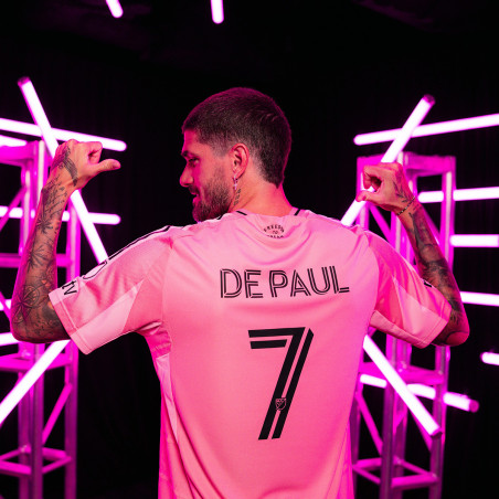 De Paul 25 AU Men's Pink Jersey