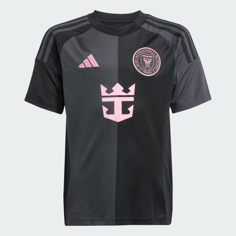 Youth Away Blank Black 25 Replica Jersey