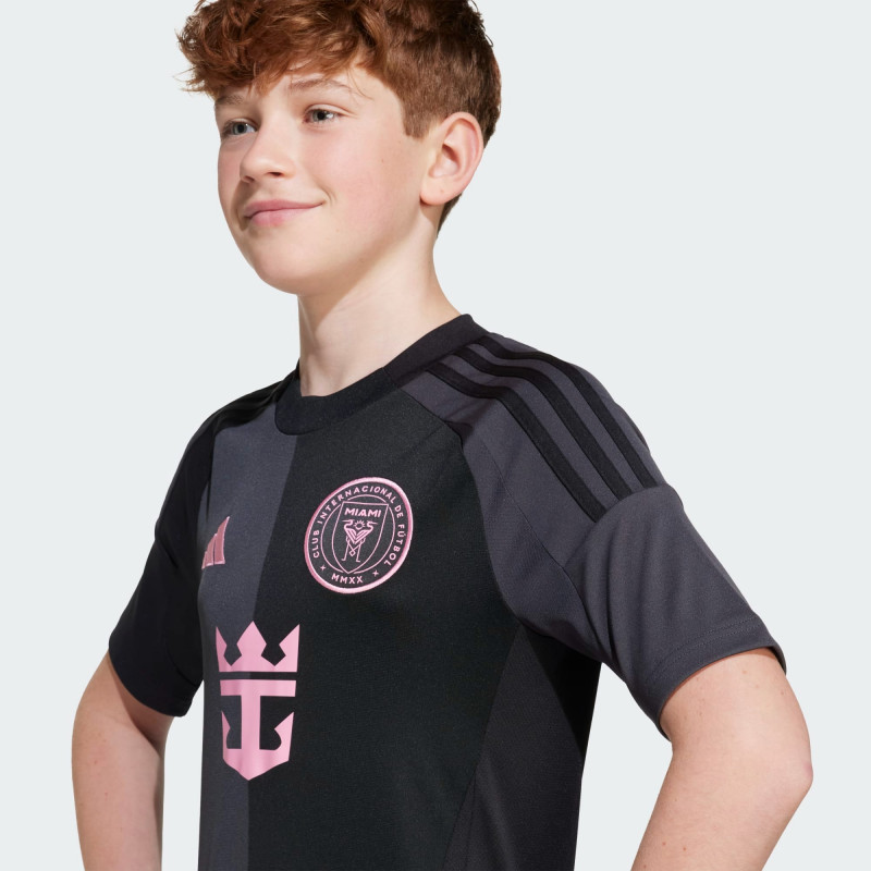 Youth Away Blank Black 25 Replica Jersey